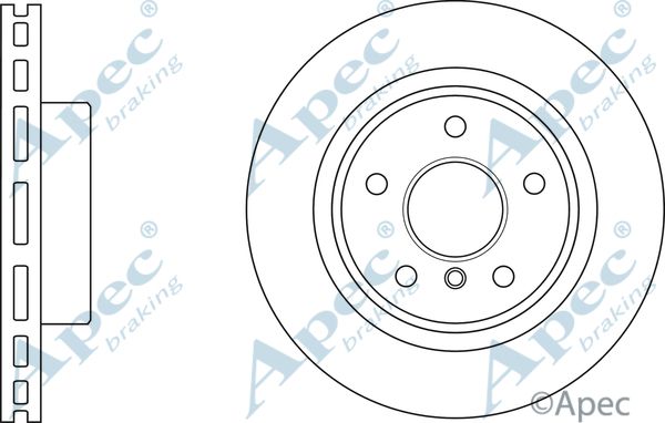 APEC BRAKING Тормозной диск DSK3063